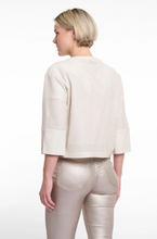 Load image into Gallery viewer, RINO AND PELLE&lt;BR&gt;
Abou Faux Leather Jacket&lt;BR&gt;
Birch, Black&lt;BR&gt;

