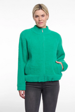 Load image into Gallery viewer, RINO AND PELLE&lt;BR&gt;
Benja Knit Jacket&lt;BR&gt;
Green&lt;BR&gt;
