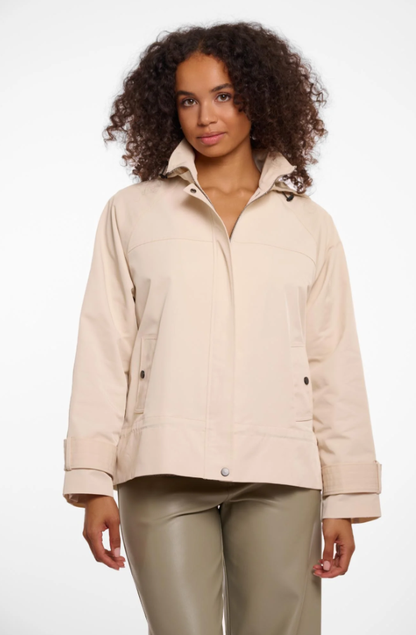 RINO AND PELLE<BR>
Do Short Parka Jacket<BR>
Birch<BR>