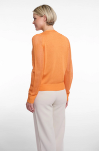 RINO AND PELLE<BR>
Leoda Knit Cardigan<BR>
Orange<BR>