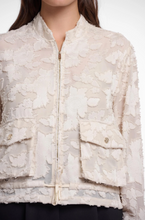 Load image into Gallery viewer, RINO AND PELLE&lt;BR&gt;
Priori Zip Jacket&lt;BR&gt;
Cream&lt;BR&gt;
