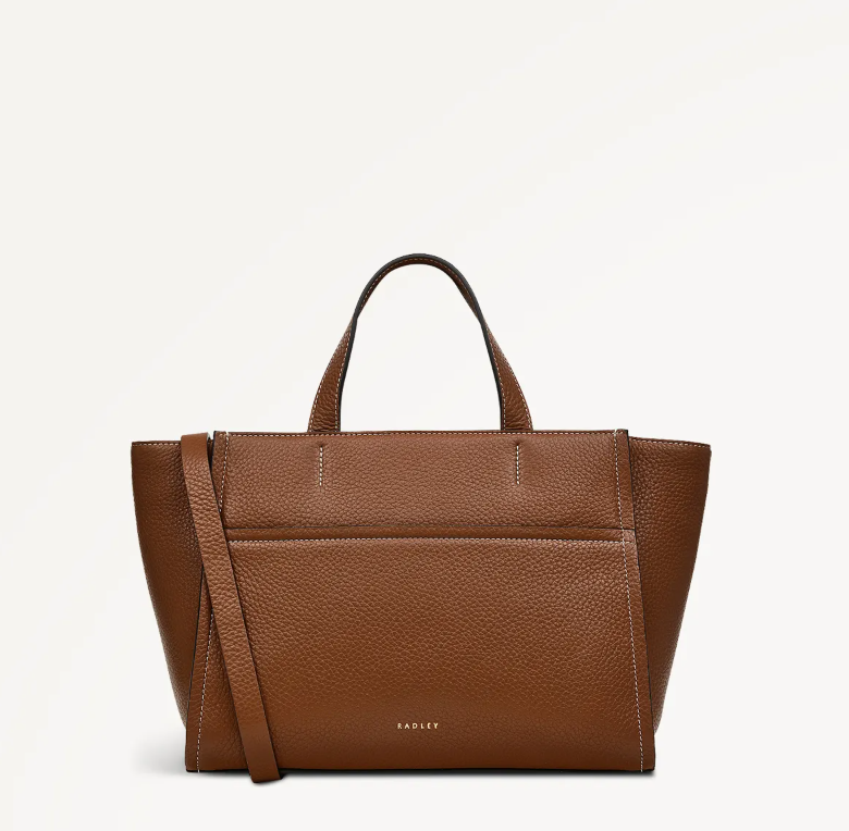 RADLEY OF LONDON<BR>
Oak Street Leather Bag<BR>
Tan<BR>