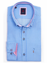 Load image into Gallery viewer, ANDRE MENSWEAR&lt;BR&gt;
Koln Shirt&lt;BR&gt;
Blue, Navy&lt;BR&gt;
