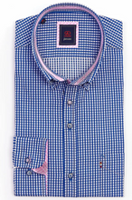 Load image into Gallery viewer, ANDRE MENSWEAR&lt;BR&gt;
Koln Shirt&lt;BR&gt;
Blue, Navy&lt;BR&gt;
