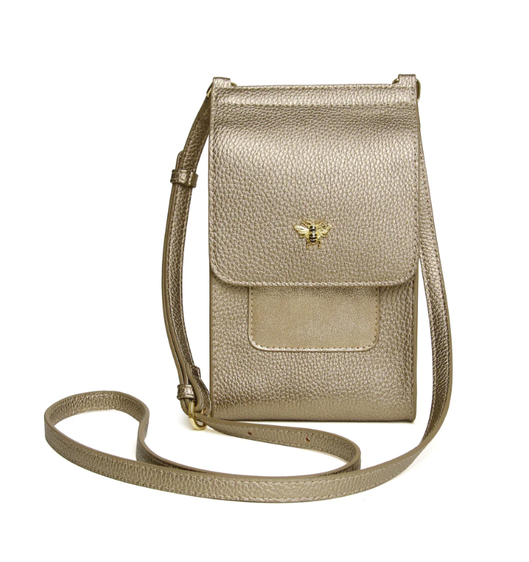 ALICE WHEELER<BR>
Mini Bloomsbury Bag<BR>
Bronze<BR>