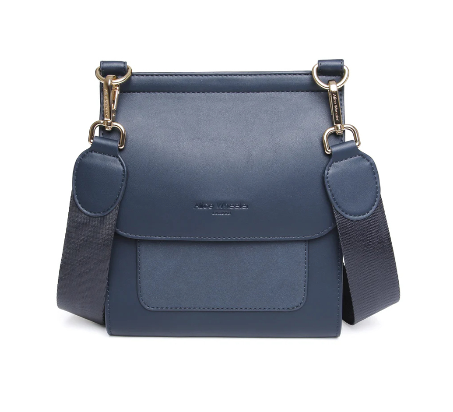 ALICE WHEELER<BR>
Serville Bag<BR>
Navy<BR>