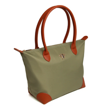 Load image into Gallery viewer, ALICE WHEELER&lt;BR&gt;
Shoreditch Tote Bag Large&lt;BR&gt;
Sage&lt;BR&gt;
