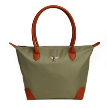 Load image into Gallery viewer, ALICE WHEELER&lt;BR&gt;
Shoreditch Tote Bag Medium&lt;BR&gt;
Sage&lt;BR&gt;
