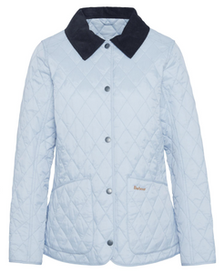 BARBOUR<BR>
Annadale Quilt Jacket<BR>
Breeze Blue<BR>