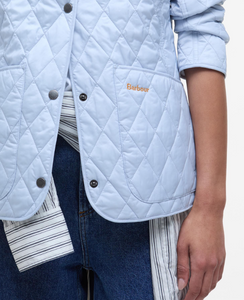 BARBOUR<BR>
Annadale Quilt Jacket<BR>
Breeze Blue<BR>