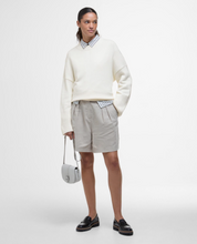 Load image into Gallery viewer, BARBOUR&lt;BR&gt;
Birdie Knit Jumper&lt;BR&gt;
Cloud&lt;BR&gt;
