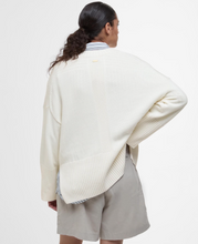 Load image into Gallery viewer, BARBOUR&lt;BR&gt;
Birdie Knit Jumper&lt;BR&gt;
Cloud&lt;BR&gt;
