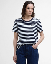 Load image into Gallery viewer, BARBOUR&lt;BR&gt;
Ferryside T Shirt&lt;BR&gt;
Navy/White&lt;BR&gt;
