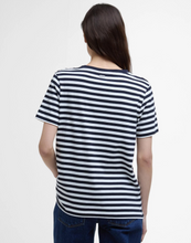 Load image into Gallery viewer, BARBOUR&lt;BR&gt;
Ferryside T Shirt&lt;BR&gt;
Navy/White&lt;BR&gt;
