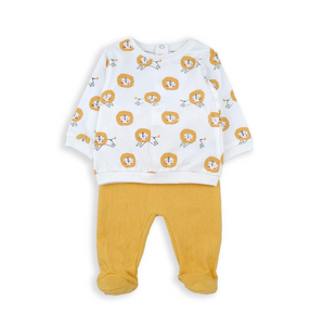 BABYBOL<BR>
2 Piece Set<BR>
Yellow<BR>