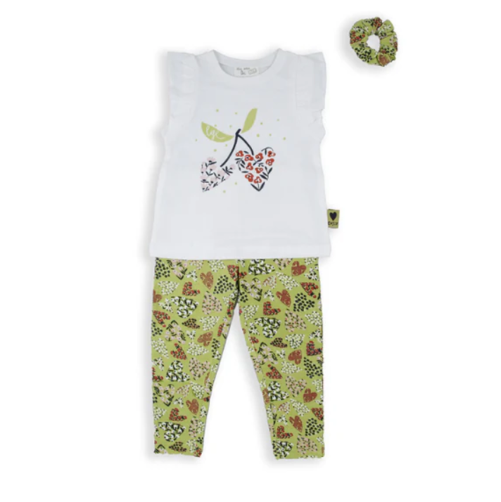 BABYBOL<BR>
2 Piece Set <BR>
Lime<BR>