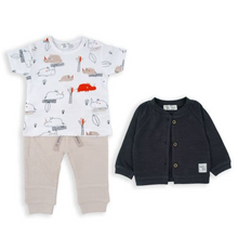 Load image into Gallery viewer, BABYBOL&lt;BR&gt;
3 Pieces Set&lt;BR&gt;
Navy&lt;BR&gt;
