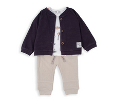 Load image into Gallery viewer, BABYBOL&lt;BR&gt;
3 Pieces Set&lt;BR&gt;
Navy&lt;BR&gt;
