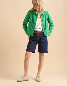 BRAKEBURN<BR>
Boxy Jacket<BR>
Green<BR>