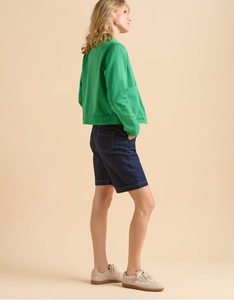 BRAKEBURN<BR>
Boxy Jacket<BR>
Green<BR>