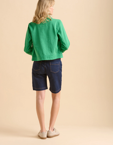 BRAKEBURN<BR>
Boxy Jacket<BR>
Green<BR>