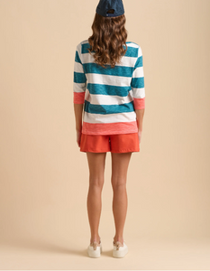 BRAKEBURN<BR>
Coastal T shirt<BR>
Teal<BR>