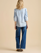 Load image into Gallery viewer, BRAKEBURN&lt;BR&gt;
Fossil Blouse&lt;BR&gt;
Blue&lt;BR&gt;
