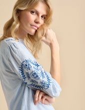 Load image into Gallery viewer, BRAKEBURN&lt;BR&gt;
Fossil Blouse&lt;BR&gt;
Blue&lt;BR&gt;
