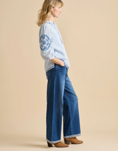 Load image into Gallery viewer, BRAKEBURN&lt;BR&gt;
Fossil Blouse&lt;BR&gt;
Blue&lt;BR&gt;
