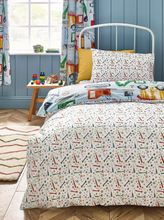 Load image into Gallery viewer, CATHERINE LANSFIELD&lt;BR&gt;
Digger Dream Duvet Set&lt;BR&gt;
