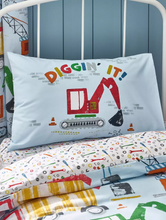 Load image into Gallery viewer, CATHERINE LANSFIELD&lt;BR&gt;
Digger Dream Duvet Set&lt;BR&gt;
