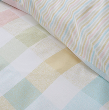 Load image into Gallery viewer, CATHERINE LANSFIELD&lt;BR&gt;
Spring Check Duvet Set&lt;BR&gt;
