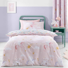 Load image into Gallery viewer, CATHERINE LANSFIELD&lt;BR&gt;
Unicorn Duvet Set&lt;BR&gt;
Pink &lt;BR&gt;
