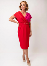 Load image into Gallery viewer, COCO DOLL&lt;BR&gt;
Lola Dress&lt;BR&gt;
Red/Pink&lt;BR&gt;
