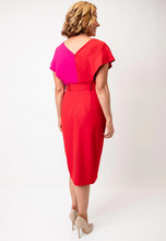 Load image into Gallery viewer, COCO DOLL&lt;BR&gt;
Lola Dress&lt;BR&gt;
Red/Pink&lt;BR&gt;
