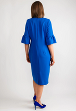 Load image into Gallery viewer, COCO DOLL&lt;BR&gt;
Robi Runched Waist Dress&lt;BR&gt;
Royal&lt;BR&gt;
