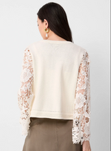 Load image into Gallery viewer, FRANSA&lt;BR&gt;
Hellen Cardigan&lt;BR&gt;
Cream&lt;BR&gt;
