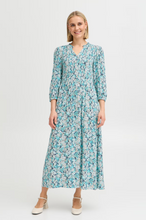 Load image into Gallery viewer, FRANSA&lt;BR&gt;
Lalu Dress&lt;BR&gt;
Turquoise&lt;BR&gt;
