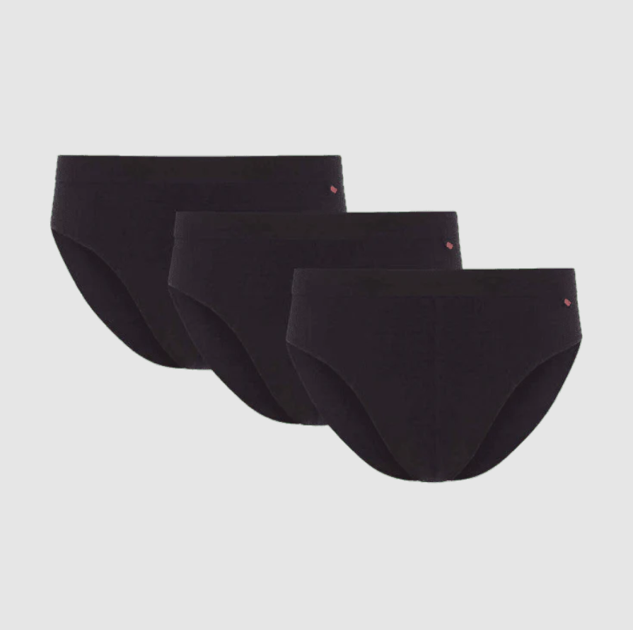HJ HALLS<BR>
Jersey Slip Brief<BR>
Black<BR>
