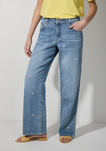 Load image into Gallery viewer, MORE AND MORE&lt;BR&gt;
Embroidered Jeans&lt;BR&gt;
Denim&lt;BR&gt;
