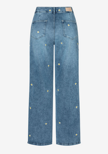 MORE AND MORE<BR>
Embroidered Jeans<BR>
Denim<BR>