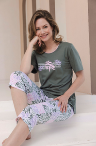 PASTUNETTE<BR>
Pyjama<BR>
Green Breeze<BR>