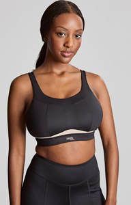 PANACHE<BR>
Sport Freedom Non Wire Bra<BR>
Black/Chalk<BR>
