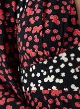 Load image into Gallery viewer, FRENCH CONNECTION&lt;BR&gt;
Harriet Midi Dress&lt;BR&gt;
Brick Red&lt;BR&gt;

