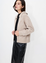 Load image into Gallery viewer, FRENCH CONNECTION&lt;BR&gt;
Kitty Pearl Cardigan&lt;BR&gt;
Almond&lt;BR&gt;
