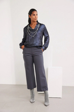 Load image into Gallery viewer, PERUZZI&lt;BR&gt;
Wide Leg Trousers&lt;BR&gt;
Black&lt;BR&gt;
