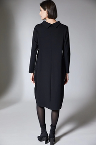 PERUZZI<BR>
Brush Stroke Dress<BR>
Black<BR>
