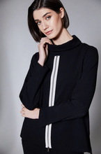 Load image into Gallery viewer, PERUZZI&lt;BR&gt;
Cowl Knit&lt;BR&gt;
Black&lt;BR&gt;

