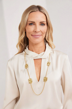 Load image into Gallery viewer, PERUZZI&lt;BR&gt;
Twisted Neck Top&lt;BR&gt;
Cream&lt;BR&gt;
