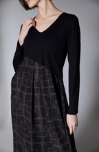 Load image into Gallery viewer, PERUZZI&lt;BR&gt;
Mesh Midi Dress&lt;BR&gt;
Brown&lt;BR&gt;
